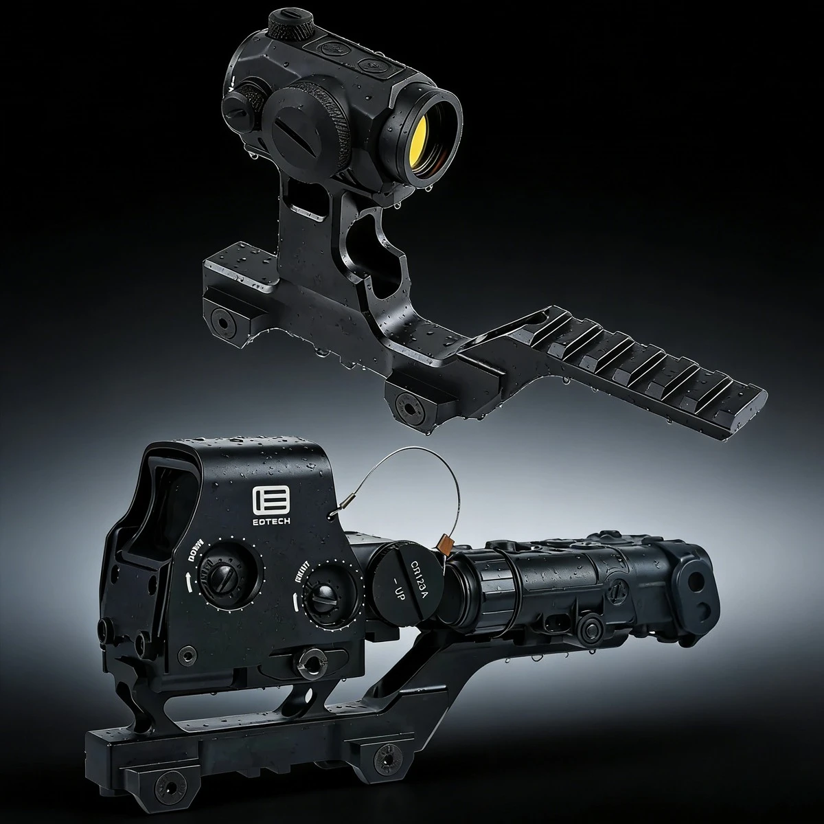 GB Hyd montura táctica cantilever Eotech telescópica ajuste rápido - imagen 3