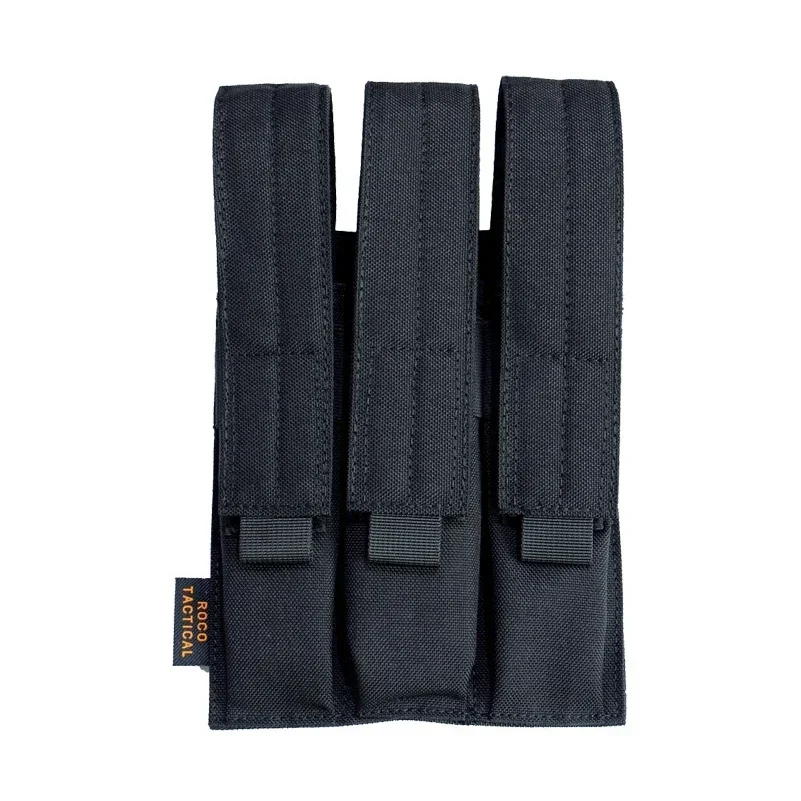 Bolsa triple portacargadores táctica MOLLE para MP5 y subfusiles - imagen 2