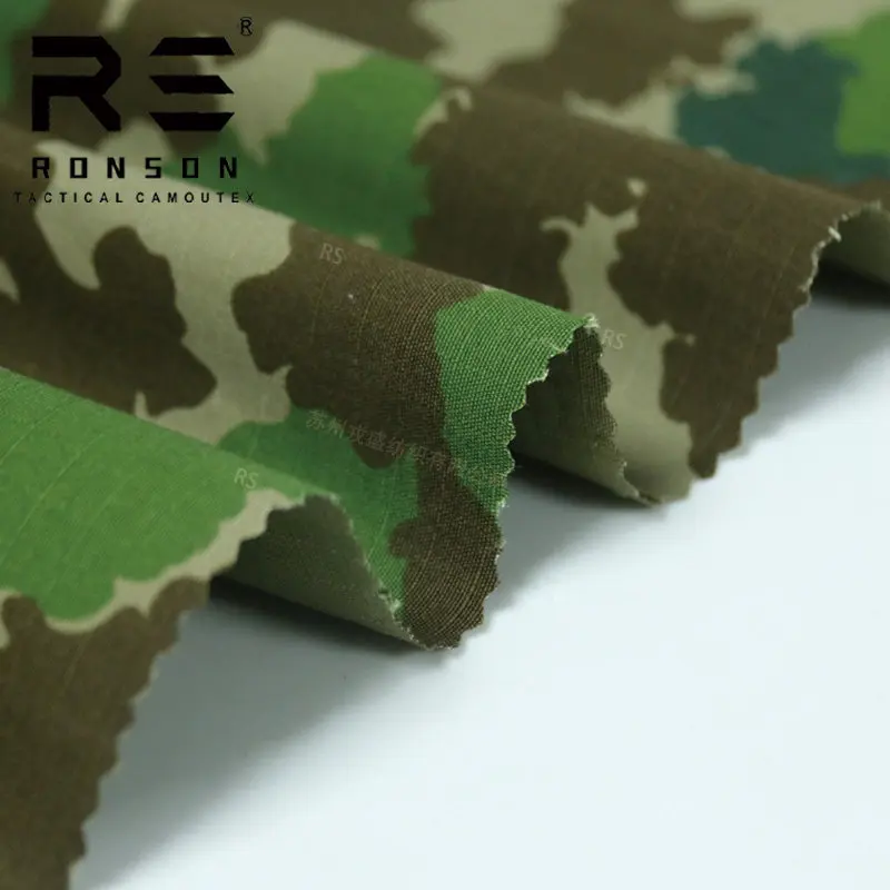 Tela táctica ripstop camuflaje tipo patata transpirable y resistente - imagen 2