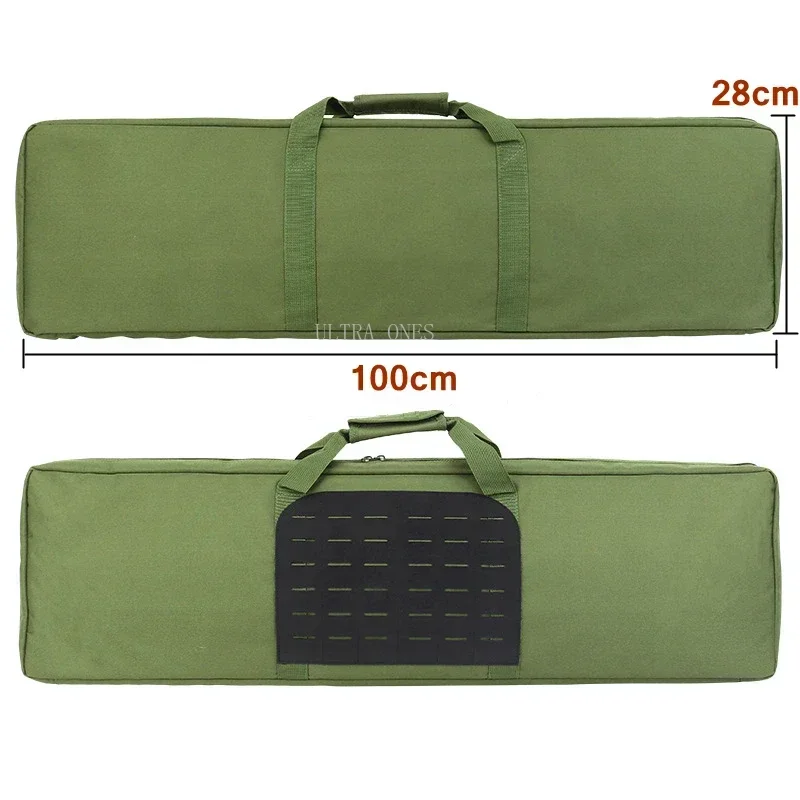 Bolsa táctica para Rifle, caza, tiro, juego de guerra, bolso para exteriores, Airsoft, Paintball, francotirador, bolsas de protección para pistola - imagen 3