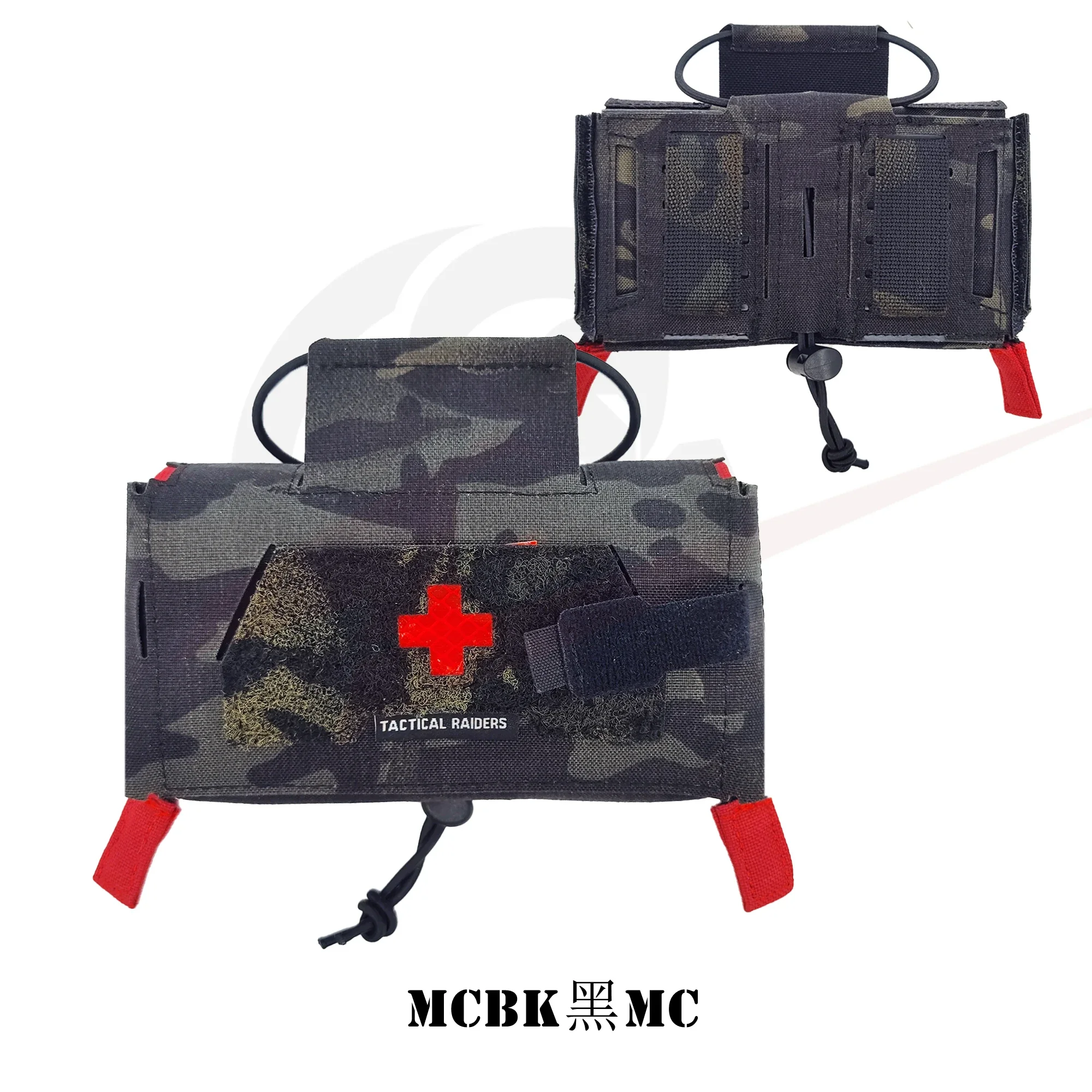 Kit de primeros auxilios para traumatismos multifuncional Md2 estilo Molle para caza, bolsa médica táctica para exteriores Ifak Rg/bk/mcbk - imagen 3