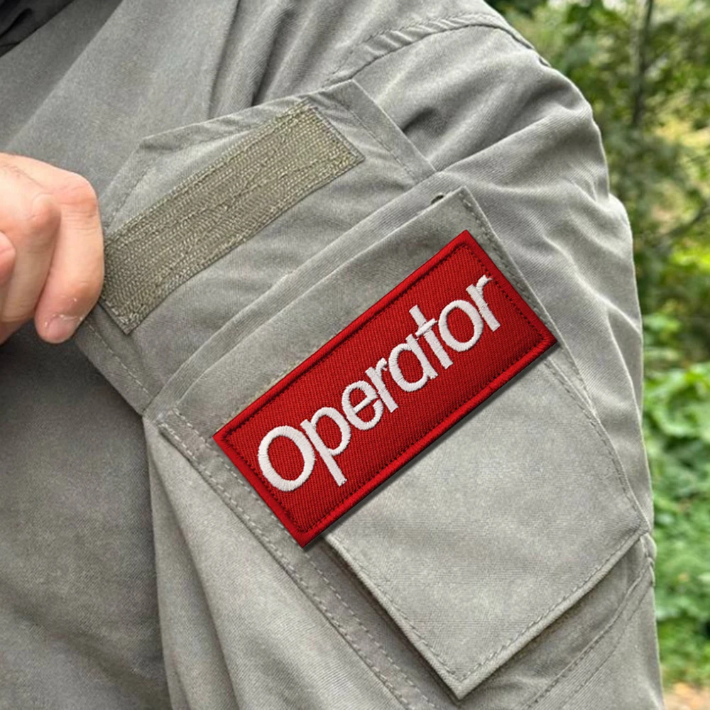 Operador divertido Meme táctico Velcros parche gancho y cierre de bucle-insignia de moral bordada militar para mochila Molle al aire libre - imagen 5