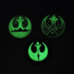 Parche táctico 3D luminiscente goma – Insignia moral velcro