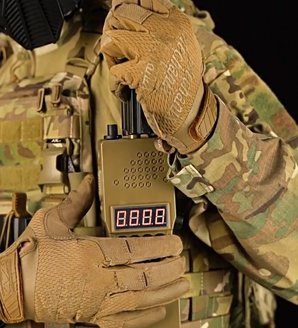 Tactical BB Autofiller Electric Loader Molle Adapter, Modeled After Military Prc-152 Radio for 6mm BBs Outdoor Hunting Cs Game - imagen 3