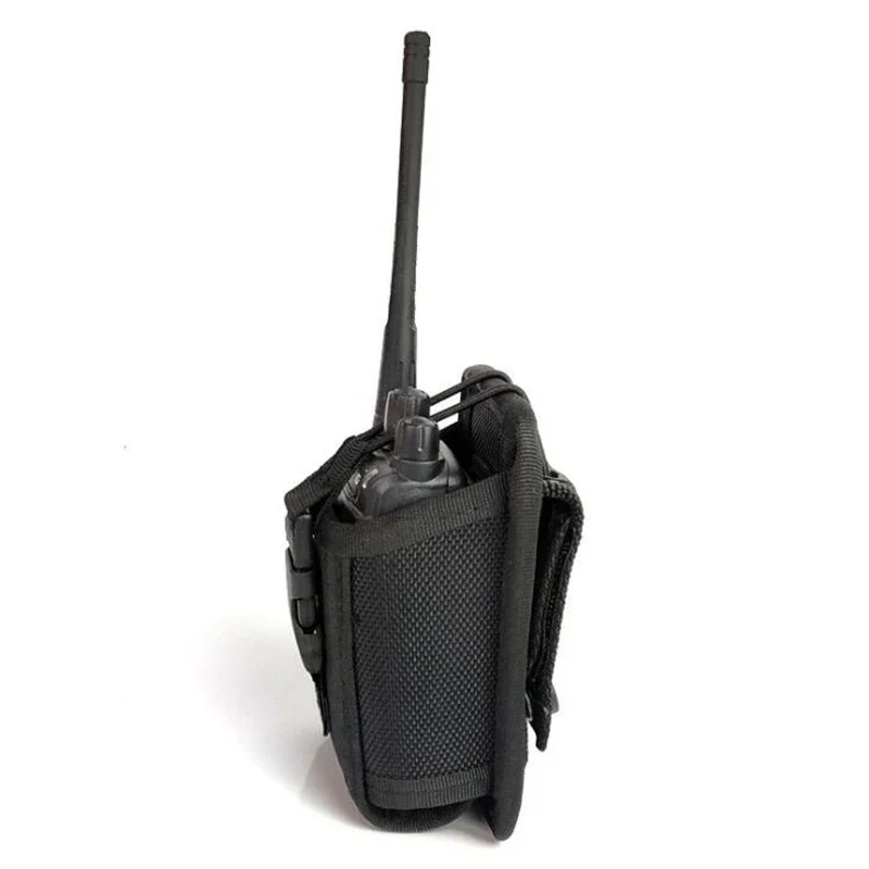Bolsa de Radio Universal, soporte de Radio táctico MOLLE para cinturón de servicio, funda de Radio, funda para Walkie Talkies, bolsa de seguridad - imagen 3