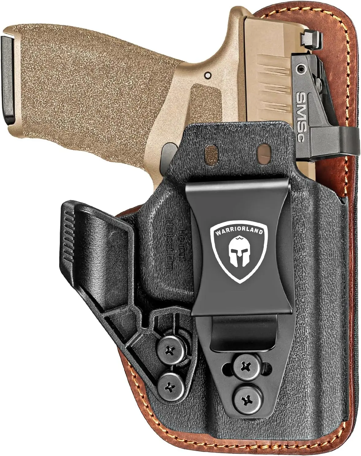 Solo para Springfield Hellcat Pro ~ Hellcat ~ Hellcat RDP/OSP, funda híbrida IWB, funda de transporte oculta, máxima comodidad, mano derecha - imagen 3