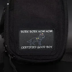 Parche táctico K9 para perros con velcro, insignia moral
