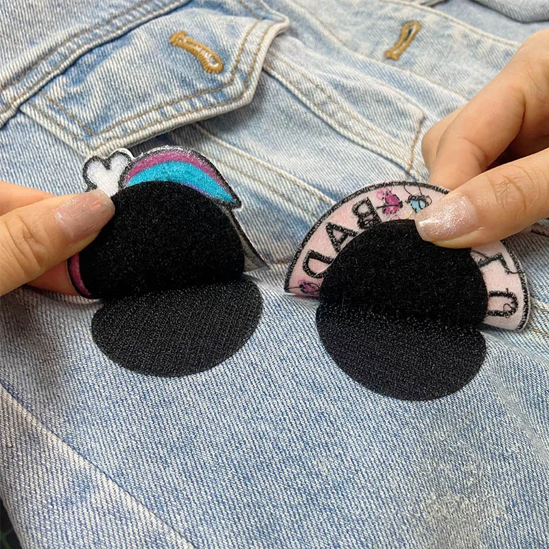 Parches bordados de tiburón Prajna Rock para ropa, parches de animales Punk con gancho para ropa, pegatinas, insignias de parche de costura de dibujos animados - imagen 5