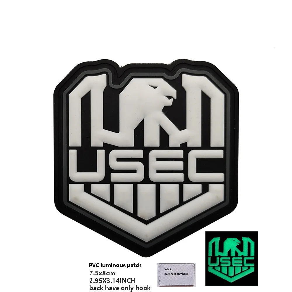 Parche táctico PVC USEC – Insignia reflectante IR con velcro - imagen 4