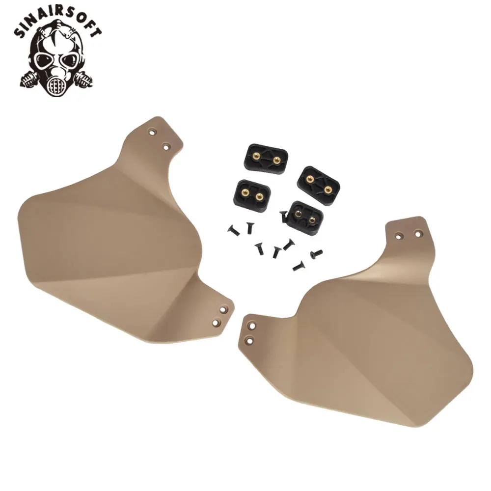 Cubierta lateral para casco de combate militar, protección auditiva, riel rápido IBH/Mich 2000/ACH - imagen 3