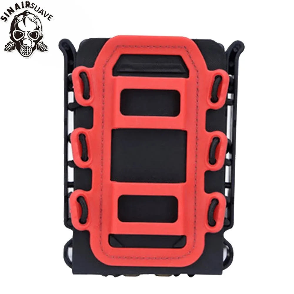 Bolsa táctica para revistas Molle para Ar15 M4 5,56 7,62mm Scorpion Fast Mag liberación rápida Mag TPR funda ajustable
