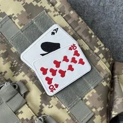 Parche táctico bordado con velcro – Insignia morale para chaleco