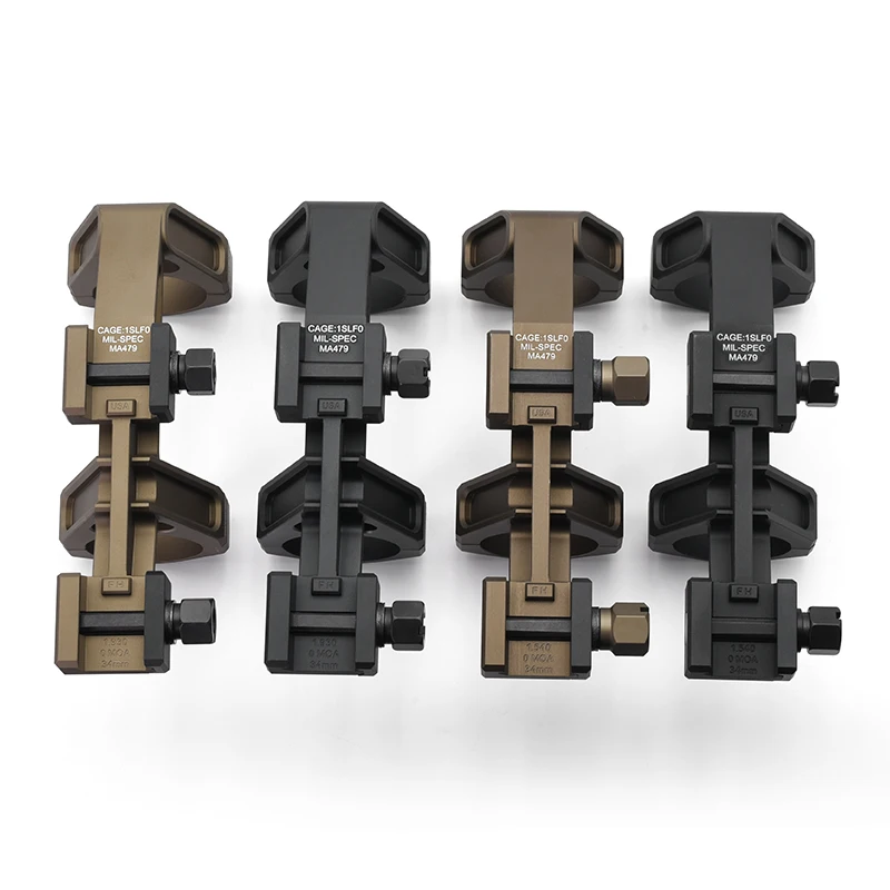 Montura para mira telescópica táctica NF MA479 MIL-SPEC, tubo de 34mm, 1,54 pulgadas/1,93 pulgadas, novedad - imagen 2