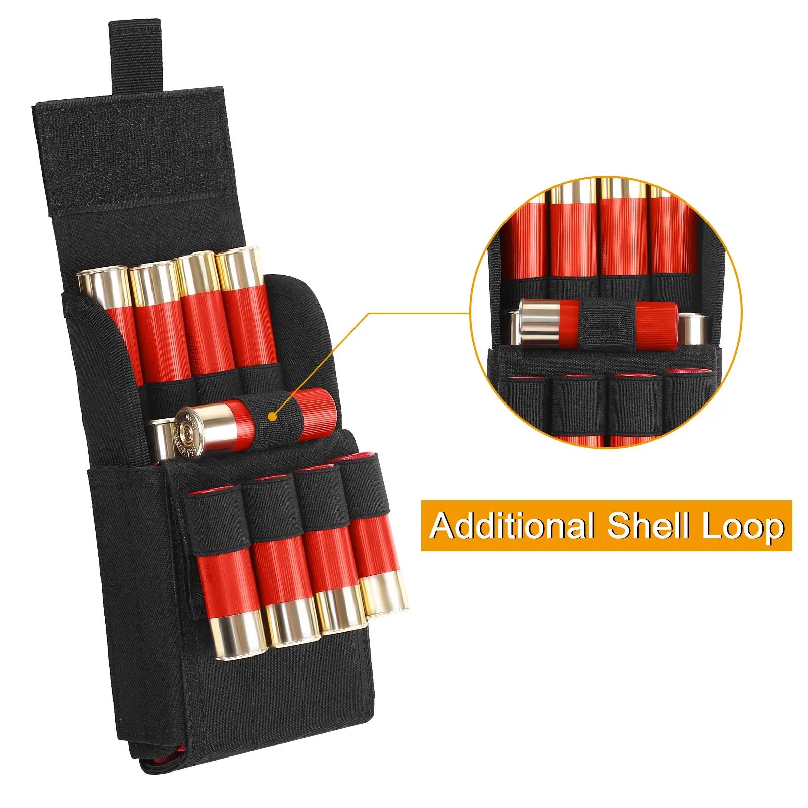 Porta cartuchos táctico MOLLE para escopeta, bolsa cinturón - imagen 4
