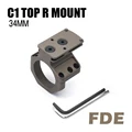 34 Top R Mount FDE