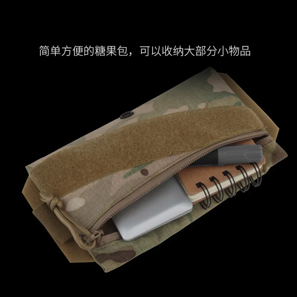 Bolsa táctica GP para dulces, parche portátil con gancho, aparejo para el pecho, portador de placa, chaleco de caza, bolsa adjunta, bolsa de almacenamiento Airsoft - imagen 5