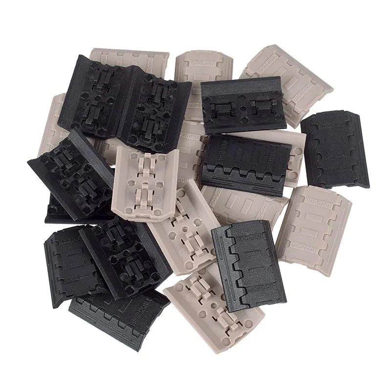 12 uds/30 Uds nueva pieza de barandilla de protección de madera Keymod Mlok paquete de piezas de madera 20mm carril Picatinny animación periférica derivada - imagen 3