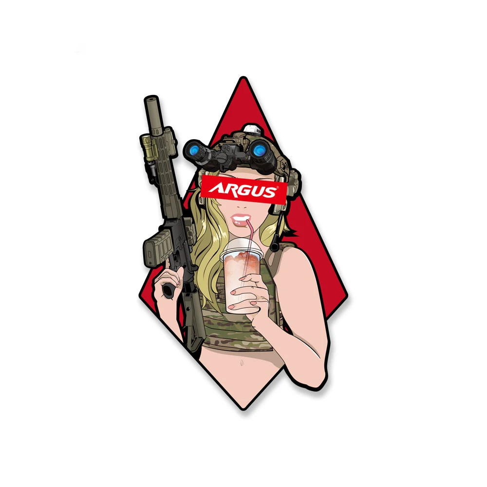 GBRS funda adhesiva con inscripción, pegatina BNVD1431 PVS31 PVS14 GPNVG18 NVG (solo pegatinas) - imagen 3