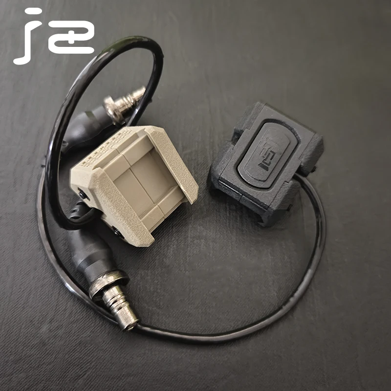 Sotac ModButton Lite linterna táctica Mini interruptor 20MM carril Picatinny M600 M300 M300A M600B interruptor de luz explorador enchufe SF - imagen 5