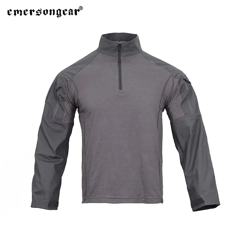 Emersongear-Conjunto de uniforme de combate E4, camisa de camuflaje para hombre, pantalones, Tops tácticos, pantalones Cargo, traje de entrenamiento de caza y acampada WG - imagen 5