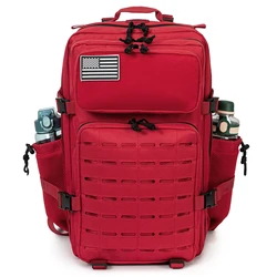 Mochila táctica 25L/45L MOLLE para exteriores – senderismo 3 días