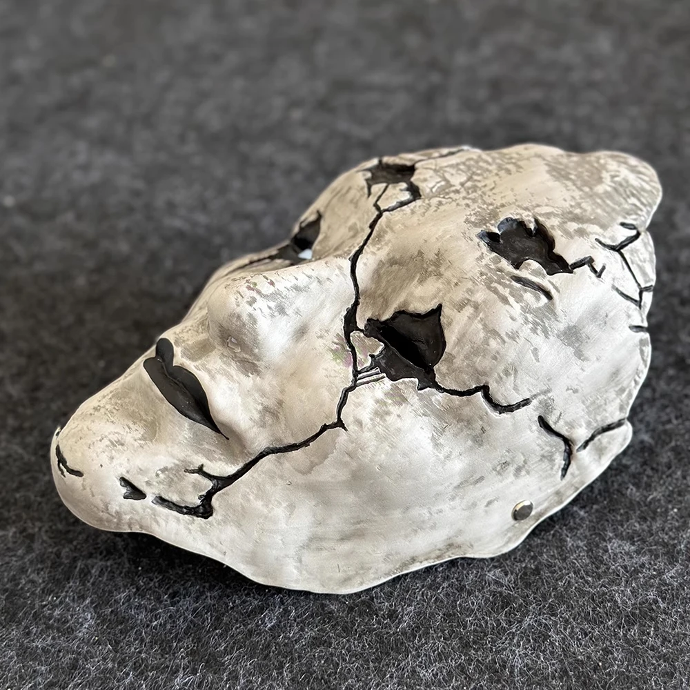 Mito negro: Máscara de cosplay de Wukong Mi Dao Ren Máscaras de cosplay de Taoist Mi Máscara de guerrero de piedra Accesorios para fiesta de Halloween - imagen 2