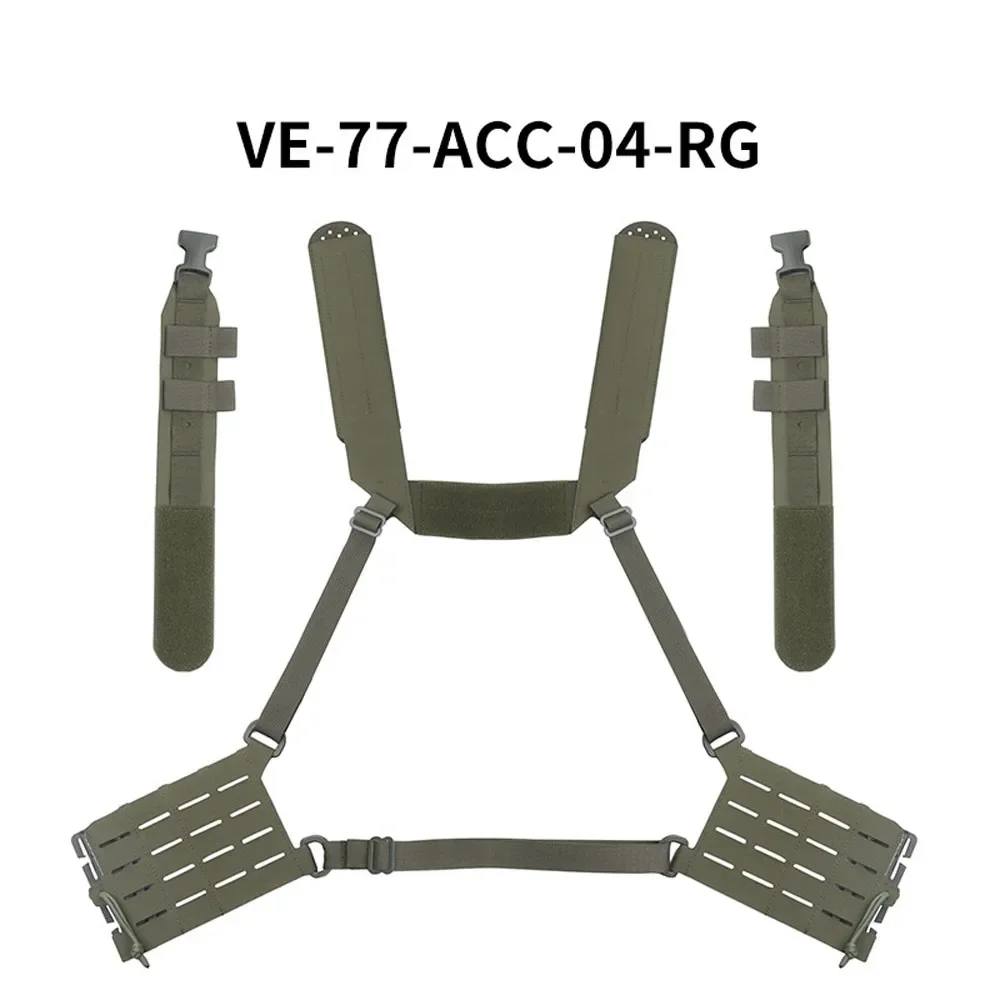 El kit de plataforma de pecho de arco táctico convierte la mayoría de los paneles instalados en el portador de placa táctica en el aparejo de pecho