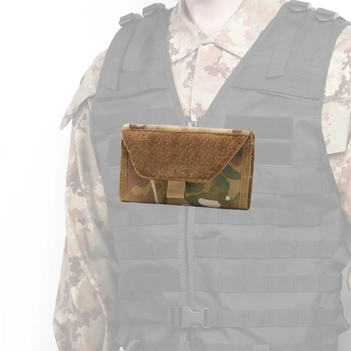 Funda de teléfono táctica para exteriores, bolsa Molle para acampar, senderismo, caza, accesorios de cintura militar, chaleco Edc, multibolsa, portaherramientas