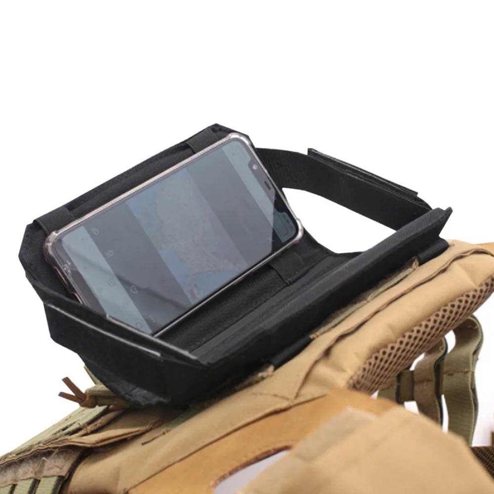 Bolsa de mapa táctico, chaleco Molle Navigator Tech, soporte para teléfono móvil, caza, Camuflaje, pecho, artículos diversos - imagen 3