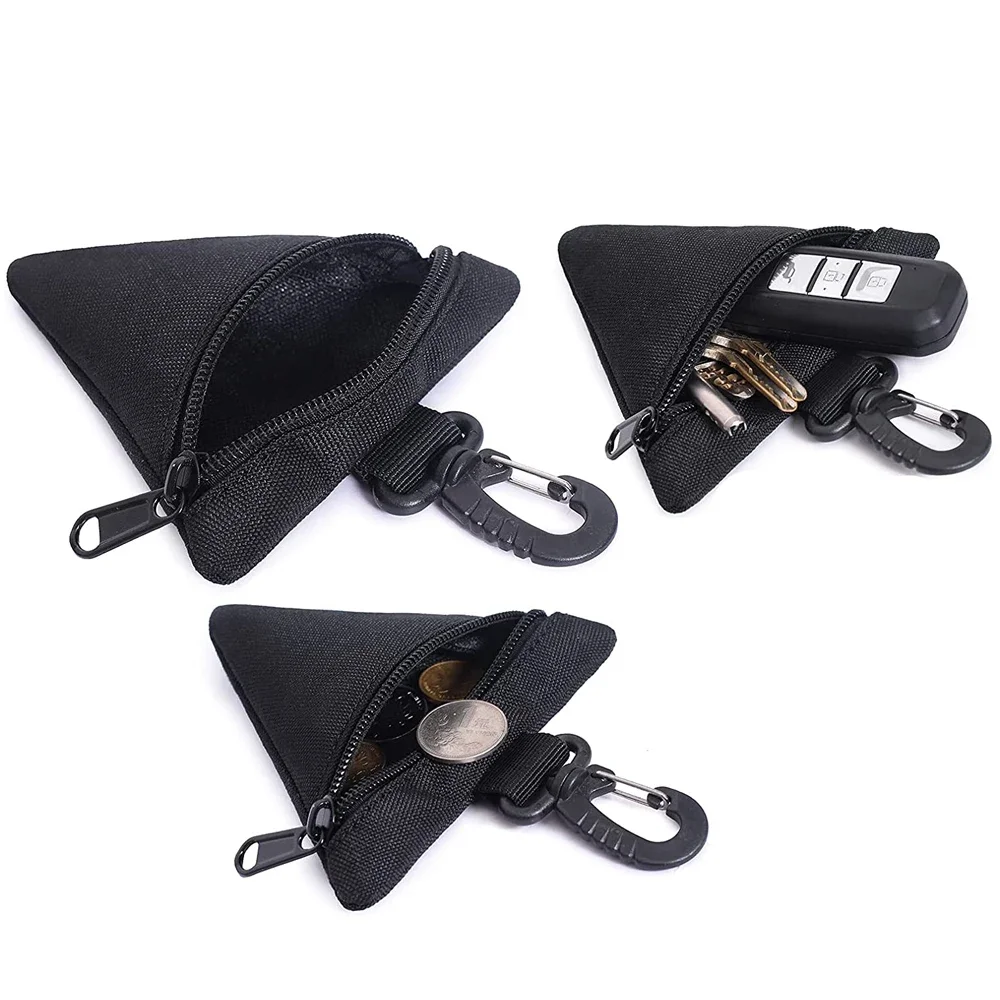 Bolsa táctica Molle riñonera cartera llavero bolsa para llaves accesorios de equipo de caza al aire libre riñonera - imagen 4