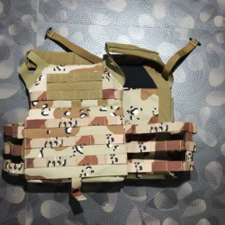 Chaleco táctico JPC 2.0 Flecktarn portaplacas extraíble