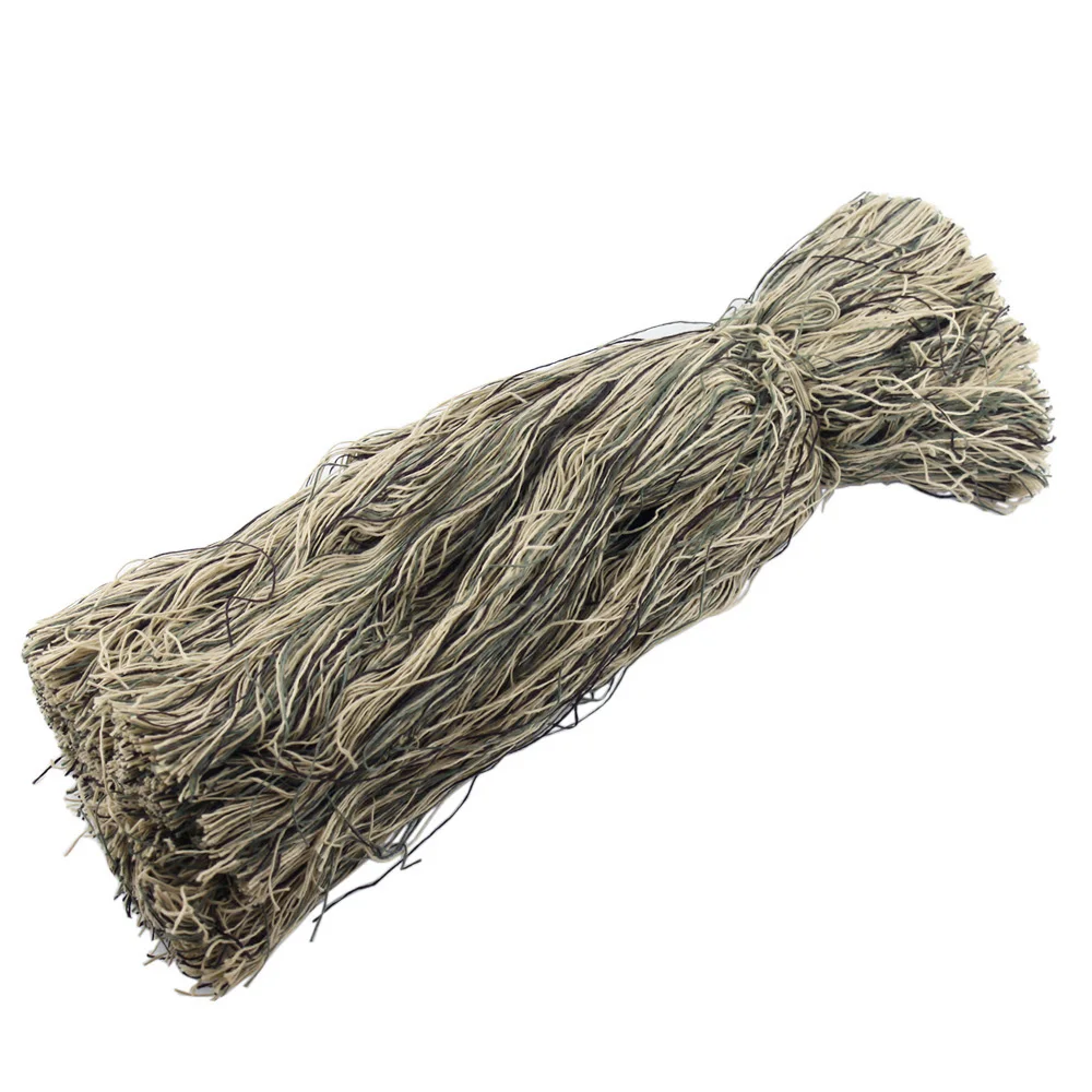 Hilos de arpillera de hilo sintético VULPO, accesorios de traje de camuflaje de caza, reparación de traje Ghillie, hilo especial, Bosque del Desierto - imagen 3