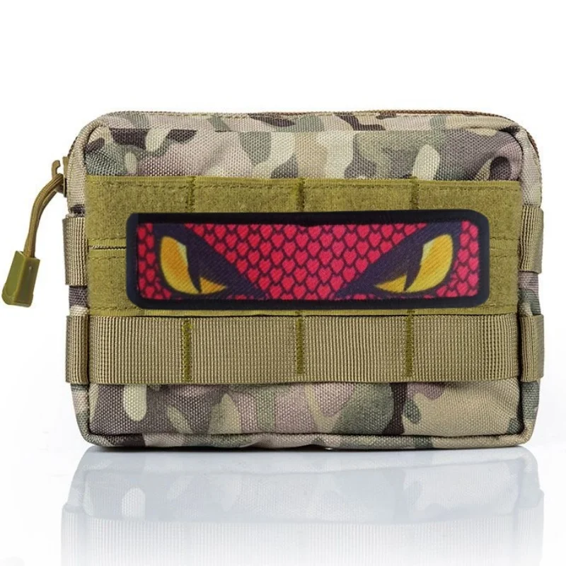 Parche estampado de ojos Boa para ropa, accesorios tácticos y militares, insignia de moral, parches de gancho y bucle, pegatinas para mochila - imagen 2