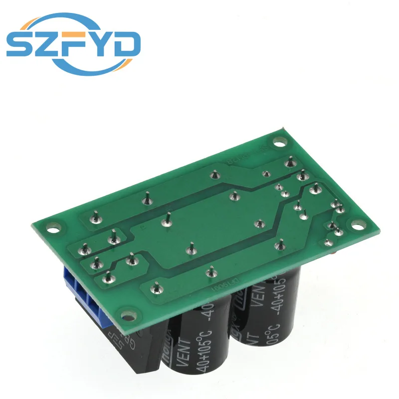 Placa amplificadora de potencia dual PW28: rectificador y filtro de alta corriente de 25 A, fuente de alimentación sin regulación de puente plano para audio de bricolaje - imagen 4