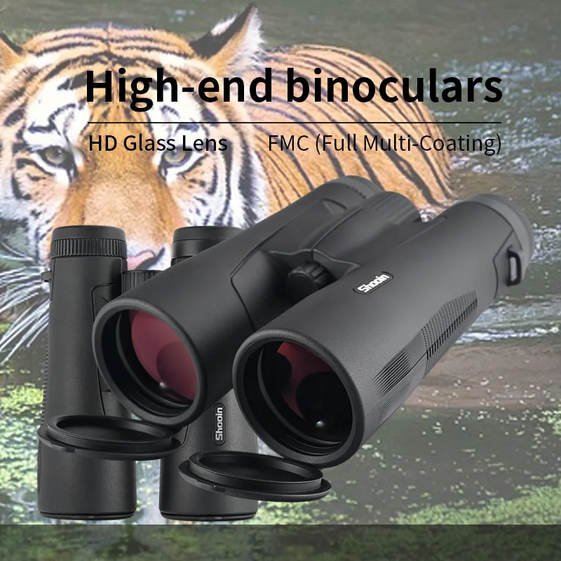 Shooin Optics SO3 10x50 HD Binoculares FMC para acampar al aire libre caza observación de aves - imagen 5