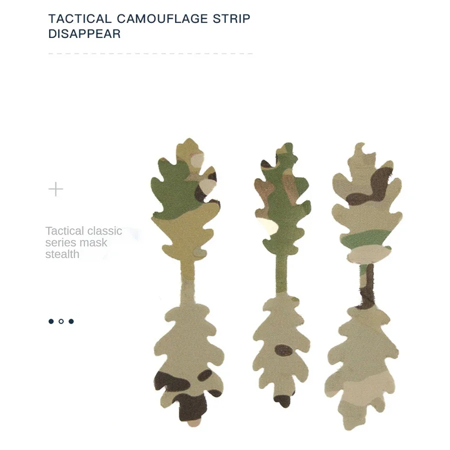 15 unids/set caza táctica CS juego de guerra cubierta de casco Diy tiras CP para casco desaparecido - imagen 3
