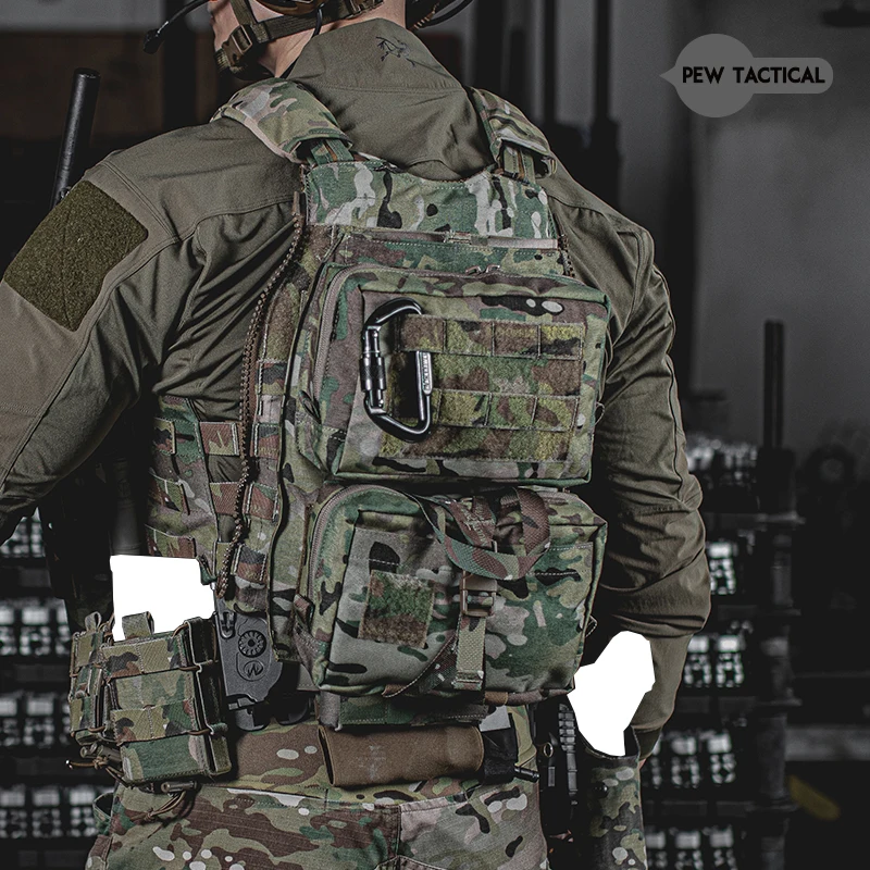 Chaleco táctico de asalto, paquete de mochila, bolsa de agua, paquete médico, modelo Mayflower, Tipo 1 S, Carab adecuado - imagen 4