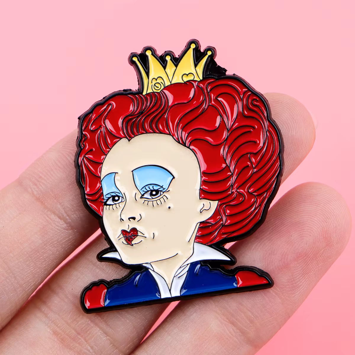 Pins esmaltados anime villano – Insignias metálicas equipo táctico - imagen 3