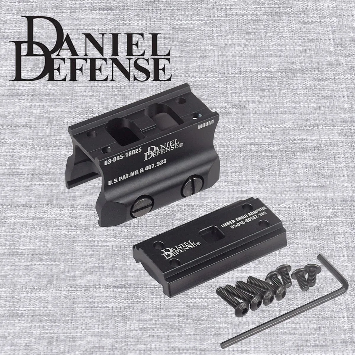 DANIEL DEFENSE Riser Scope Mount para T01, T02, H01 Red Dot Sight Riflescope aumentar montaje accesorios de caza - imagen 5