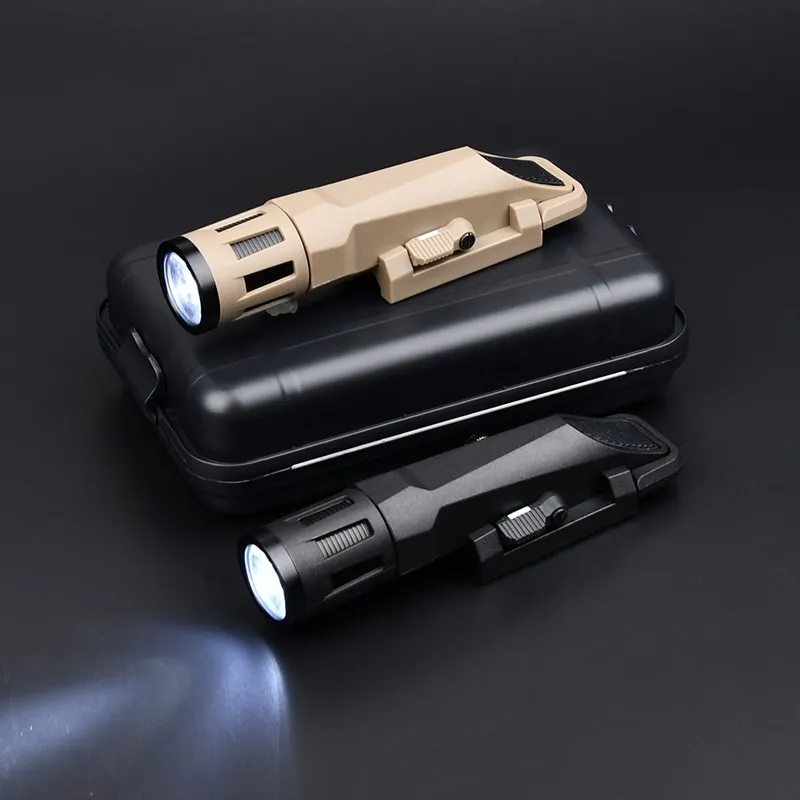 Wadsn-linterna táctica WML Wmlx, luz blanca APL, luz para arma, pistola, casco de caza Airsoft, luz momentánea constante para riel de 2mm - imagen 5