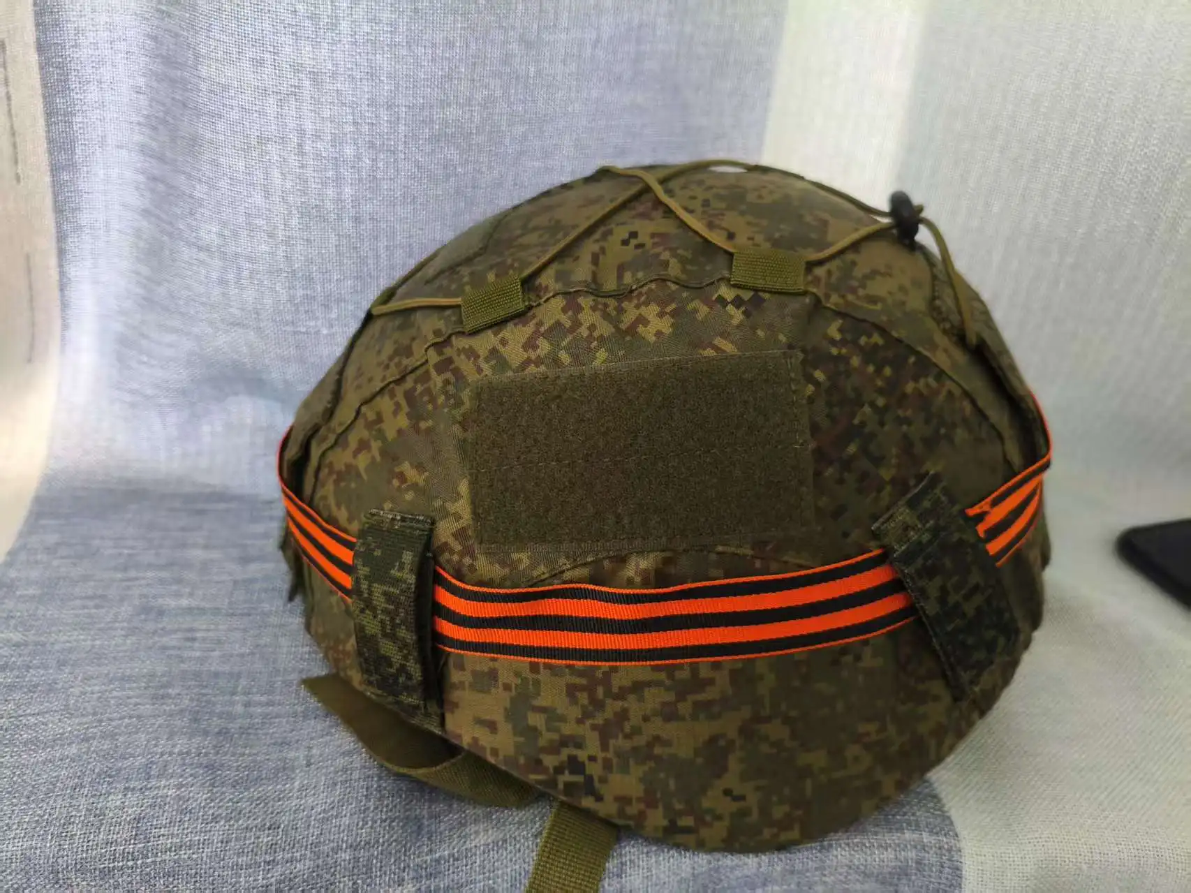Funda para casco original ruso 6b47, tela para casco, camuflaje militar ruso EMR MOX ksor Snow Camo No.2 y No.3 - imagen 2