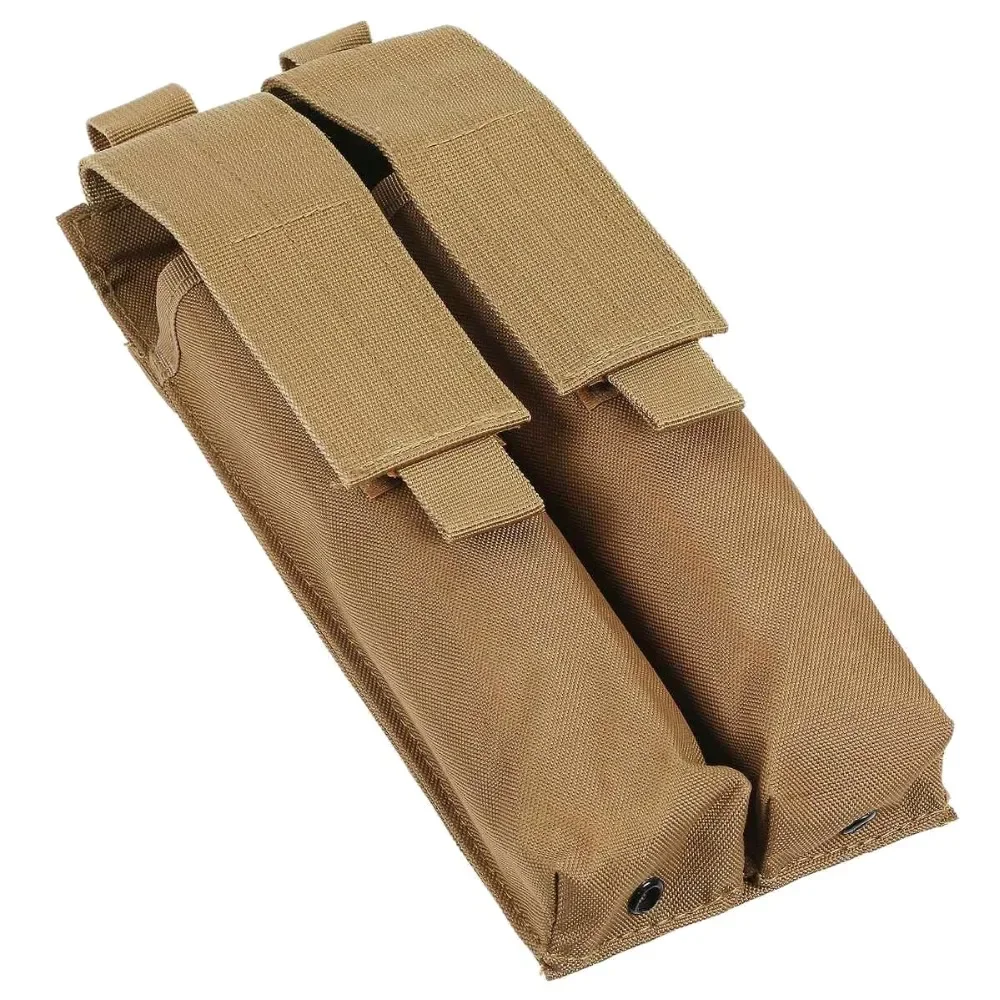P90/UMP Molle doble bolsa para revistas soporte para linterna riñonera bolsa para chaleco de caza al aire libre Rifle Mag funda chaleco bolsas - imagen 3