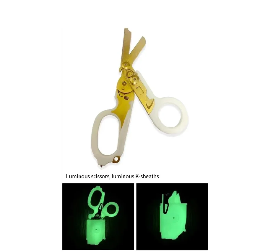 Tijeras tácticas multifunción para Leatherman Raptors, tijeras plegables expertas de primeros auxilios, herramienta de supervivencia al aire libre, dispositivo combinado - imagen 3