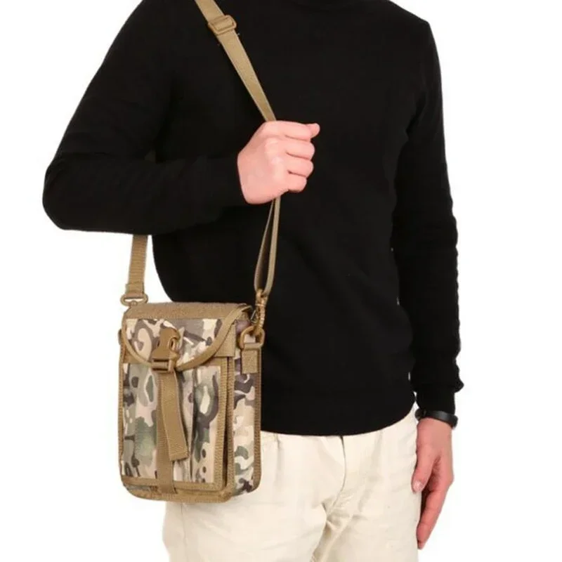 Bolsa táctica de hombro para hombre, bolsa de herramientas EDC para pistolas, mochila GL G17 G19, bolso para transporte de pistola - imagen 4