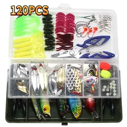 Kit de señuelos de pesca para lubina, lucioperca y perca