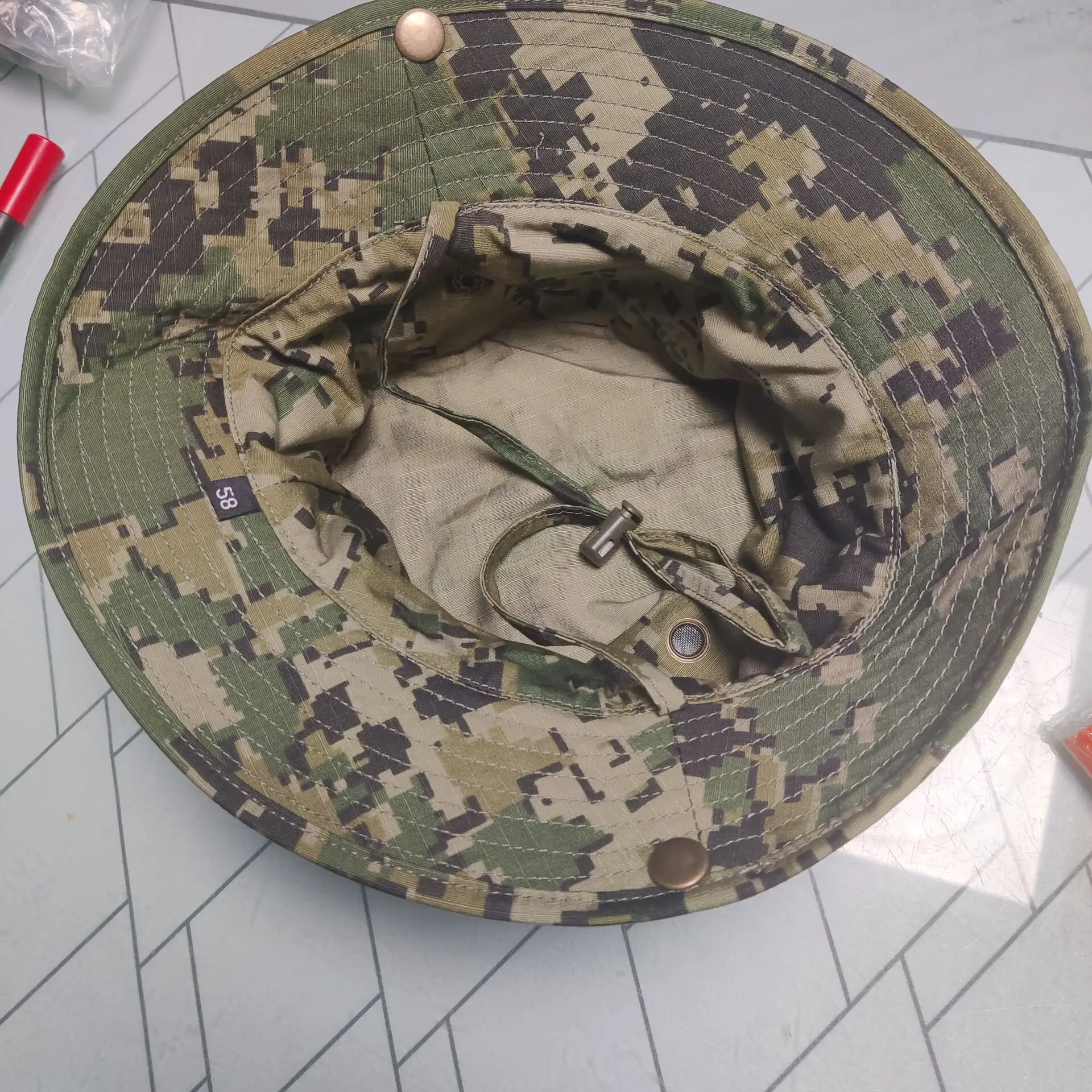 Sombrero Beni de camuflaje mexicano de México al aire libre, sombrero táctico para el sol, sombrero de pescador, sombrero para acampar - imagen 4