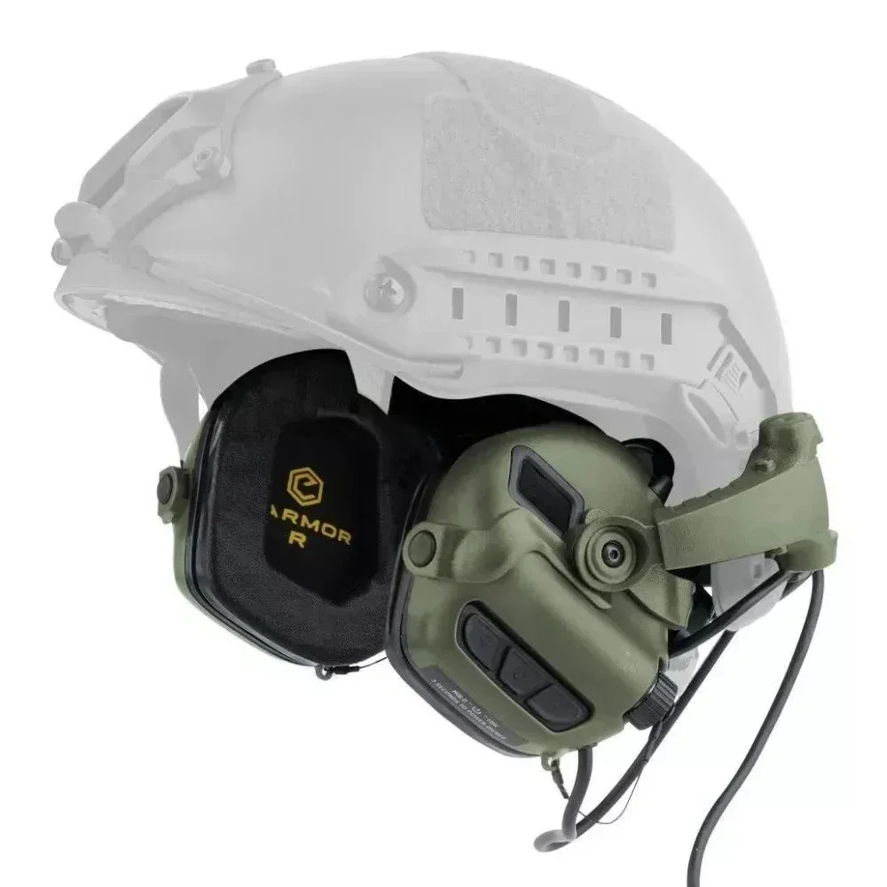 Nuevos auriculares para casco táctico EARMOR M32SE, orejeras electrónicas para tiro equipadas con adaptador de riel para casco ARC (opciones) - imagen 5