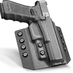 Funda Kydex OWB girasol Glock G17 G19 CZ Sig mano derecha