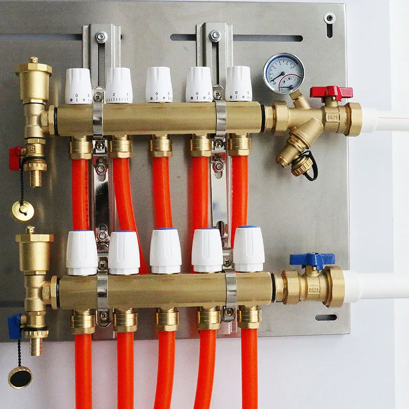 Válvula PPR de 6 puntos, válvula de bola, válvula de calefacción de suelo, válvula de drenaje, filtro recto PPR25, válvula de bola de soplado - imagen 2