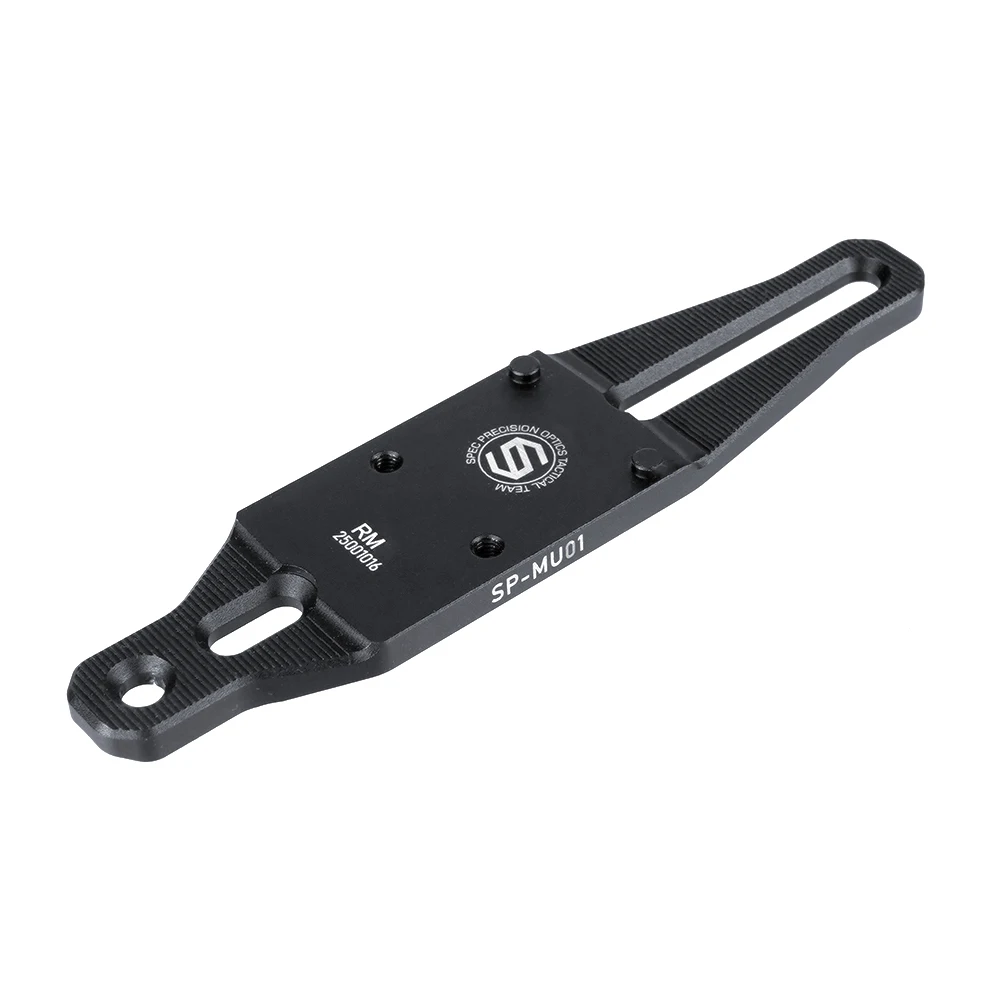 Soporte de mira de punto rojo para escopeta de especprecisión, placa Base adaptadora de mira RM/CRO hecha de aluminio, solo montaje - imagen 4